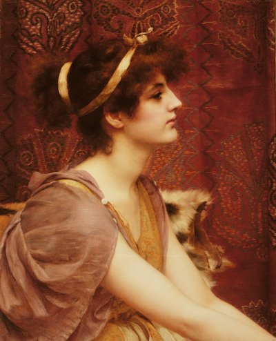 Eine klassische Schönheit, 1892 von John William Godward